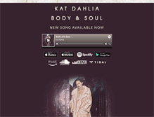 Tablet Screenshot of katdahlia.com